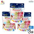 ko.. зубная нить UFC FLOSSY!f Rossi -! xylitol сочетание 3 пакет комплект (1 пакет 60 шт. входит ) бесплатная доставка 