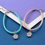 Yahoo! Yahoo!ショッピング(ヤフー ショッピング)静電気除電 肉球チャーム ペットネックレス ブレス ピンク ブルー ブレスレット アクセサリー 日本製