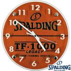 バスケットボール掛け時計 SPALDING ウォールクロック スポルディング 10-001WC 正規品