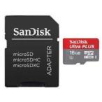 サンディスク microSDHCメモリーカード 16GB Class10 UHS-IUltra PLUS SDSDQUPN-016G-J35A Ultra