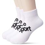 Yahoo! Yahoo!ショッピング(ヤフー ショッピング)デサント  靴下 3足組 ソックス MOVESPORT トレーニング ウォーキング ランニング ホワイト 22-24