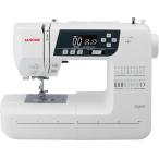  Janome (JANOME) computer sewing machine wide table * explanation DVD attaching JN810 white 
