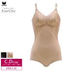 ワコール ボディスーツ ARA120 エバーシック EverChic ノンワイヤー 吸汗速乾 Wacoal C・Dカップ 3Y