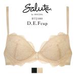 ワコール サルート ブラジャー BTJ400  salute 00グループ 00G  プッシュアップ 3/4カップブラジャー D・E・Fカップ 3Y