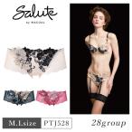 ワコール サルート ボーイレングスショーツ PTJ528 Wacoal salute 28グループ 28G BTJ428ペア 下着 単品 レディース 女性 M・Lサイズ