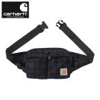  Carhartt сумка мужской женский стандартный магазин CARHARTT WIP сумка на плечо sakoshuFLINT HIP BAG BRECK CHECK PRINT, TOBACCO I029506 0HZ