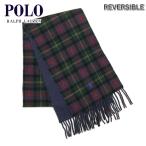 ポロ ラルフローレン マフラー メンズ レディース 正規品 POLO RALPH LAUREN ニット タータンチェック柄マフラー REVERSIBLE TARTAN SCARF PC0759 356