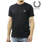 フレッドペリーメンズ半袖Tシャツ正規販売店FREDPERRYクルーネックワ...