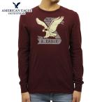 【ボーナスストア 誰でも+5% 10/17 0:00〜10/19 23:59】 30%OFF アウトレット品 アメリカンイーグル AMERICAN EAGLE 正規品 メンズ 長袖Tシャツ GRA