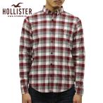 ショッピングホリスター 30%OFF アウトレット品 ホリスター HOLLISTER 正規品 メンズ ボタンダウン長袖シャツ Stretch Poplin Slim Fit Shirt 325-259-2069-527