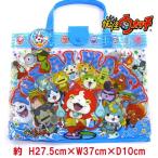  пляж сумка Yo-kai Watch вставка есть L ( голубой ) /jibanyan бассейн сумка плавание сумка винил задний (B-2441_059182)