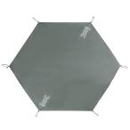 DOD ワンポールテント用 グランドシート 3人用 | GS3-561-GY | W260×D220cm | 耐水圧5,000mm 210D生地 | 適合製品 T3-44-BG T3-44-BK