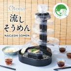 OTONA 大人の流しそうめん KWS-B4G | 電池式 流しそうめん器 | 氷を入れて冷水キープ&回転プロペラ付 | ドウシシャ