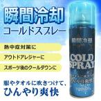 【激安セール】瞬間冷却コールドスプレー 160ml 服やタオルに吹きつけて急速冷感クール 熱中症対策 アウトドア・スポーツ時に◎ 安い ◇ ひんやり爽快スプレーD