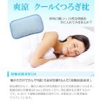 保冷枕 コンパクト 接触涼感 ひんやり枕 コンパクト 発熱時に頭部を冷やす くり返し使える ECO クールまくら 自然な快眠サポート 節電 健康 ◇ クールくつろぎ枕