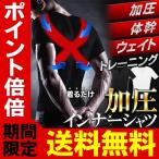 送料無料/メール便 加圧シャツ VIDAN THE BEAST 男性用 メンズ インナー 半袖 M/Lサイズ 引き締め スパンデックス素材 ビジネス スポーツ 肌着 下着 ◇ BEAST