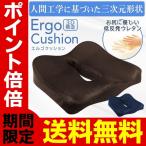 送料無料-三次元形状 エルゴクッション 3D構造 低反発ウレタンクッション 人間工学 センターホール構造 座布団 インテリア 洗濯可能 100S◇ エルゴクッション