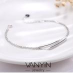 ブレスレット レディース 2連ブレス バー チェーン 上品 ゴールド プラチナコーティング 母の日ギフト 彼女 妻 娘 女性 20代30代40代50代 人気