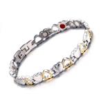  женский ювелирные изделия магнитный германий энергия браслет браслет здоровье casual модный подарок подарок Heart 