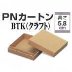 B12120 PNカートン BTK-1818 クラフト（100枚）クラフト 180×180×58mm パッケージ中澤
