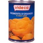 videca ビデカ オレンジセグメント（425g×24缶）オレンジのシロップ漬け