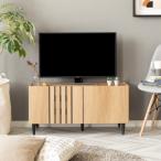 幅90 モンツァ 脚付き テレビ台 ローボード 90cm幅 完成品 おしゃれ 北欧 AVボード テレビラック シンプル モダン リビング収納 大容量 リモコン対応  オーク調