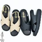 あしながおじさん 厚底サンダル ストラップサンダル 本革 レザー レディース 全2色 S-LL 3171003