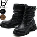 ブーツ レディース 黒 茶色 by あしながおじさん エンジニアブーツ 厚底ブーツ カジュアルブーツ S M L LL 8710619