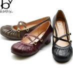 パンプス レディース 厚底 ブラック 黒 by あしながおじさん パンプス ストラップパンプス ラウンドトゥ レディース 8980631