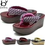 by あしながおじさん 下駄 ゲタ 厚底サンダル ウェッジソール 全3色 S-LL 8980664