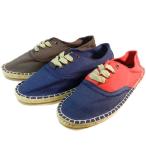 デッキシューズデザインキャンバスシューズ エスパドリーユ メンズ 靴 7500