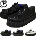 ヨースケ 厚底 シューズ YOSUKE ラバーソール 厚底 クリーパー おじ靴 ハイソール 2810025 2810125