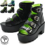 ショッピングブーツサンダル ヨースケ YOSUKE ブーツサンダル 厚底サンダル ブーサン レディース 全4色 S-LL 4450015