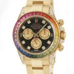 ¥í¥ì¥Ã¥¯¥¹ ROLEX ¥³¥¹¥â¥°¥é¥Õ ¥Ç¥¤¥È¥Ê ¥ì¥¤¥ó¥Ü¡¼ 116598RBOW ¥é¥ó¥À¥àÈÖ K18YG̵¹¤ ½ãÀµ¥À¥¤¥ä ¹õ ¥á¥ó¥º ÏÓ»þ·× ¼«Æ°´¬¤ ¥Ö¥é¥Ã¥¯ Ãæ¸Å