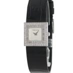 【3年保証】 ティファニー アトラス スクエア 14073329 K18WG無垢 純正ダイヤ 角型 クオーツ レディース 腕時計