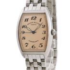 【3年保証】 フランクミュラー トノウカーベックス カサブランカ CASABLANCA サーモンピンク アラビア 自動巻き メンズ レディース 腕時計