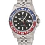 【3年保証】 ロレックス GMTマスターII 126710BLRO ランダム番 赤 青 ペプシ 黒 ベンツ針 自動巻き メンズ 腕時計