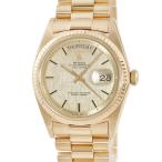 【3年保証】 ロレックス デイデイト36 1803/8 34番台 K18YG無垢 トリチウム シグマダイヤル プレジデントブレス 自動巻き メンズ 腕時計