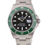 【3年保証】 ロレックス サブマリーナ デイト 126610LV ランダム番 黒 緑ベゼル 2020年新作 自動巻き メンズ 腕時計