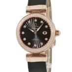 【3年保証】 オメガ デ ヴィル レディマティック CO-AXIAL 425.68.34.20.63.002 新品 K18RG無垢 純正ダイヤ 茶 自動巻き メンズ 腕時計