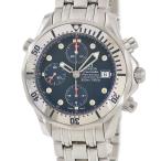 【3年保証】 オメガ シーマスター プロフェッショナル300M クロノダイバー 2598.80.00 青 波模様 ドット 自動巻き メンズ 腕時計