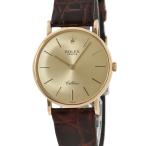 【3年保証】 ロレックス チェリーニ 5112/8 E番 K18YG無垢 シャンパン バー ドレスウォッチ ヴィンテージ 手巻き メンズ 腕時計