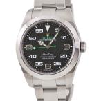 【3年保証】 ロレックス エアキング 116900 ランダム番 黒 ブラックアウト ベンツ針 自動巻き メンズ 腕時計