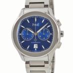 【3年保証】 ピアジェ POLO ポロ ウォッチ クロノグラフ G0A41006 青 スーパールミノバ 水平ギヨシェ 自動巻き メンズ 腕時計