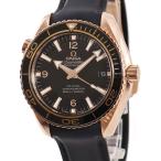 【3年保証】 オメガ シーマスター プラネットオーシャン 600M CO-AXIAL 232.63.42.21.01.001 K18RG無垢 黒 バー 自動巻き メンズ 腕時計