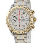 【3年保証】 オメガ スピードマスター デイト マーク40 3313.33.00 OH済 K18YG×SS ギヨシェ 40周年記念 希少 自動巻き メンズ 腕時計