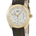 【3年保証】 クレドール クロノメーター GBAY992 4S79-0050 OH済 K18YG無垢 バー パワーインジケーター 限定 90年代 手巻き メンズ 腕時計