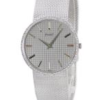 【3年保証】 ピアジェ ラウンド ヴィンテージ 920 B 18 メーカーOH済 K18WG無垢 純正ダイヤ 手巻き レディース ボーイズ 腕時計