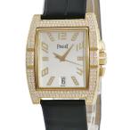 【3年保証】 ピアジェ アップストリーム 27001 K18YG無垢 純正ダイヤ アイボリー 自動巻き メンズ 腕時計