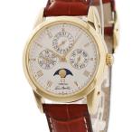 【3年保証】 オメガ ルイ ブラン パーペチュアルカレンダー 5341.31.01 K18YG無垢 アイボリー 永久カレンダー 自動巻き メンズ 腕時計